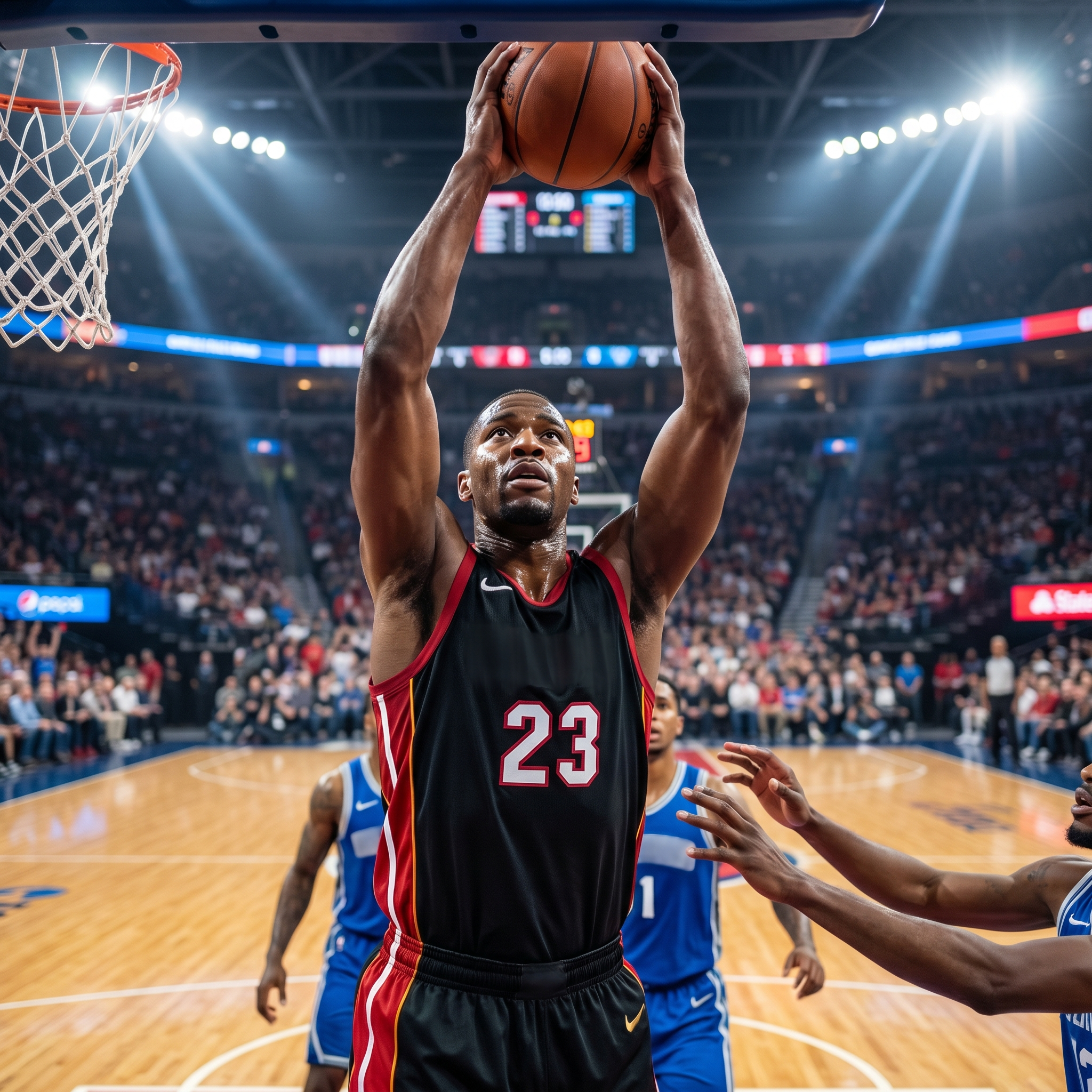 Rebounding the Basketball